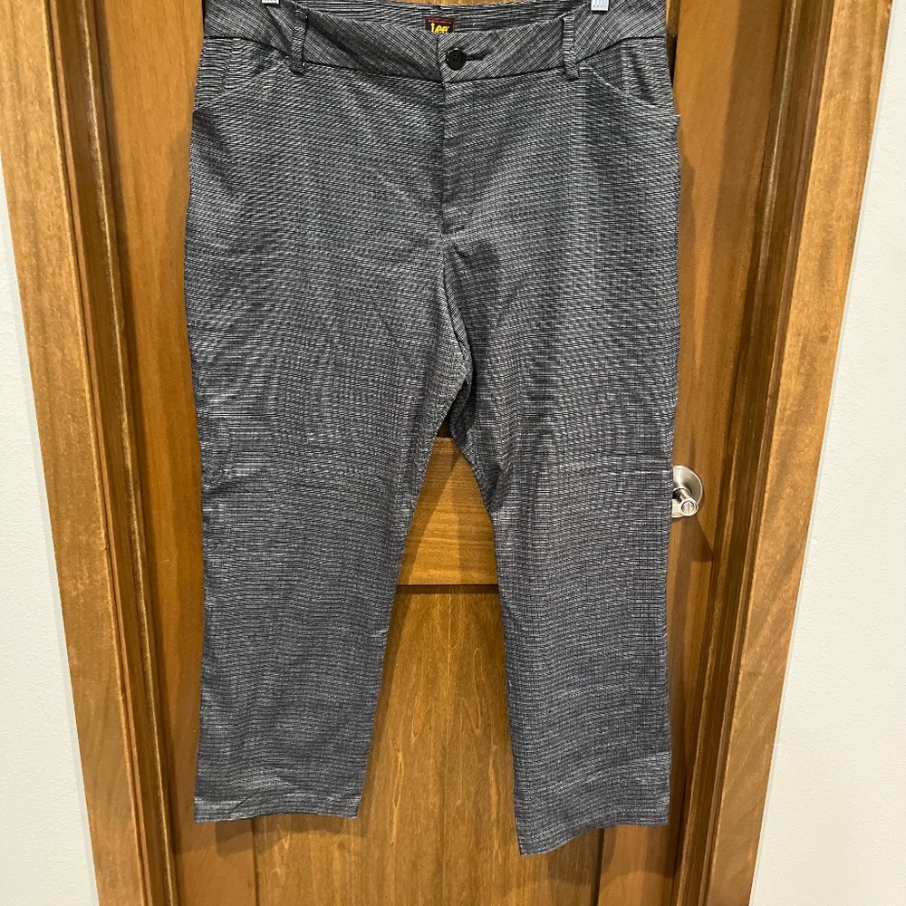 Lee Plus Size Relaxed Fit All Day Straight Leg Pant - 16W Medium Petite